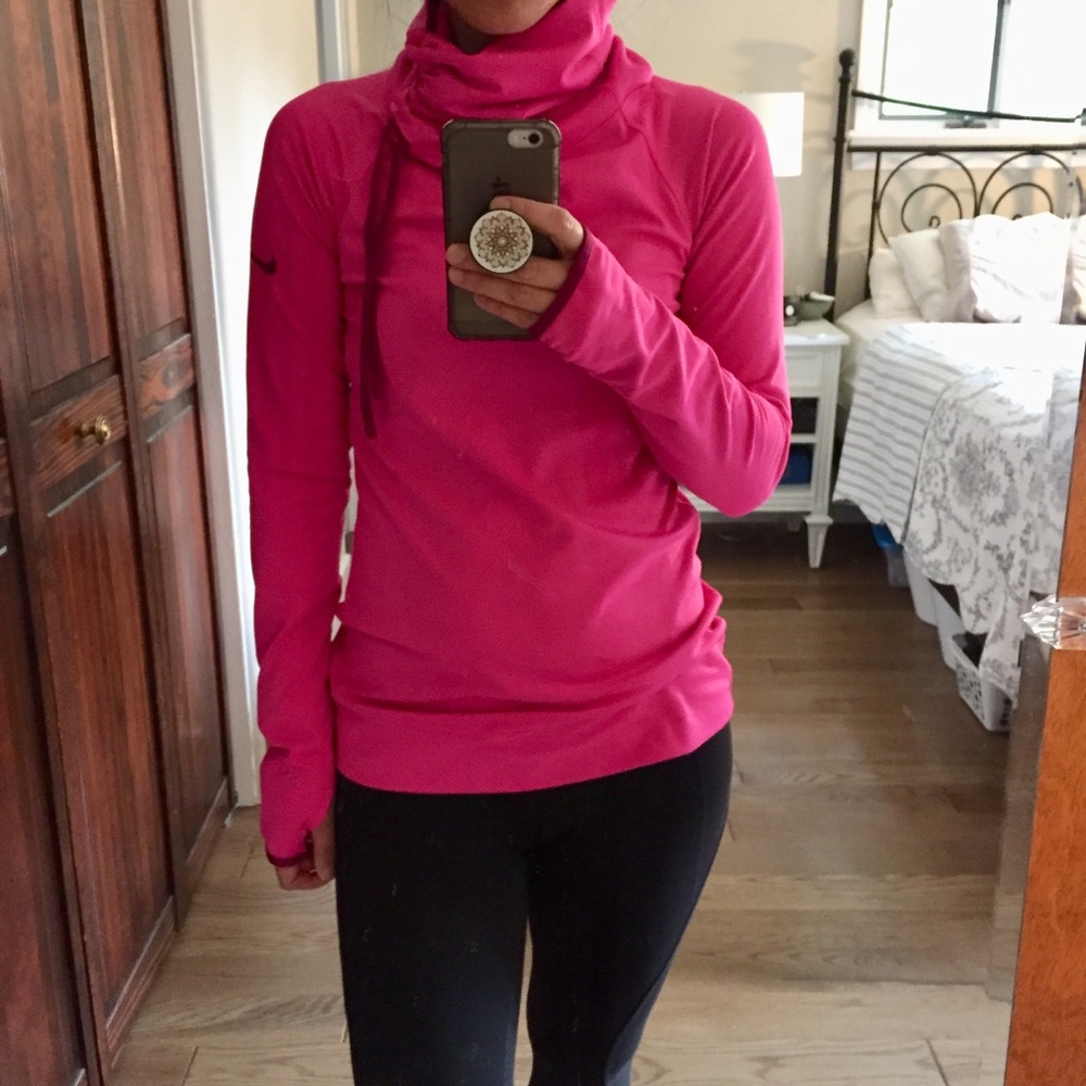 Nike Pro Dri-Fit Cowl Neck Pullover